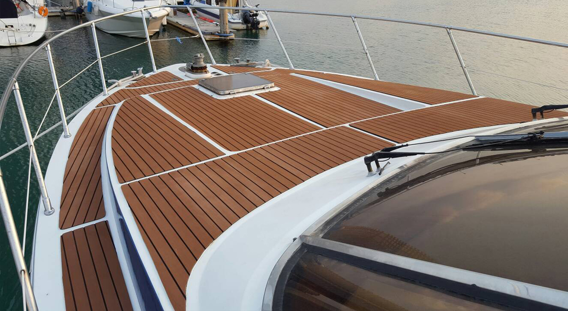 Alomejor Eva Decking Sheet Yacht Marine Rutschfester Bodenbelag Teppich
