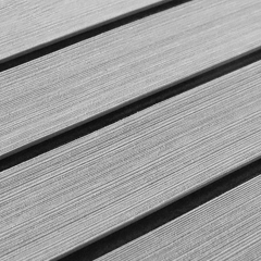 PE/EVA Foam Boat Flooring - Light Grey Over Black