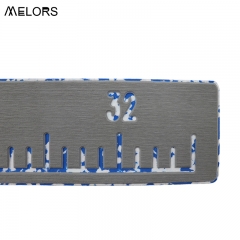 Melors Custom 36 Inch Brushed Durable Shock Absorption PE/EVA foam fish ruler for fishing boats