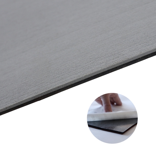 Melors Anti Slip without Grooves Light Grey EVA Foam Marine Flooring with Adhesive